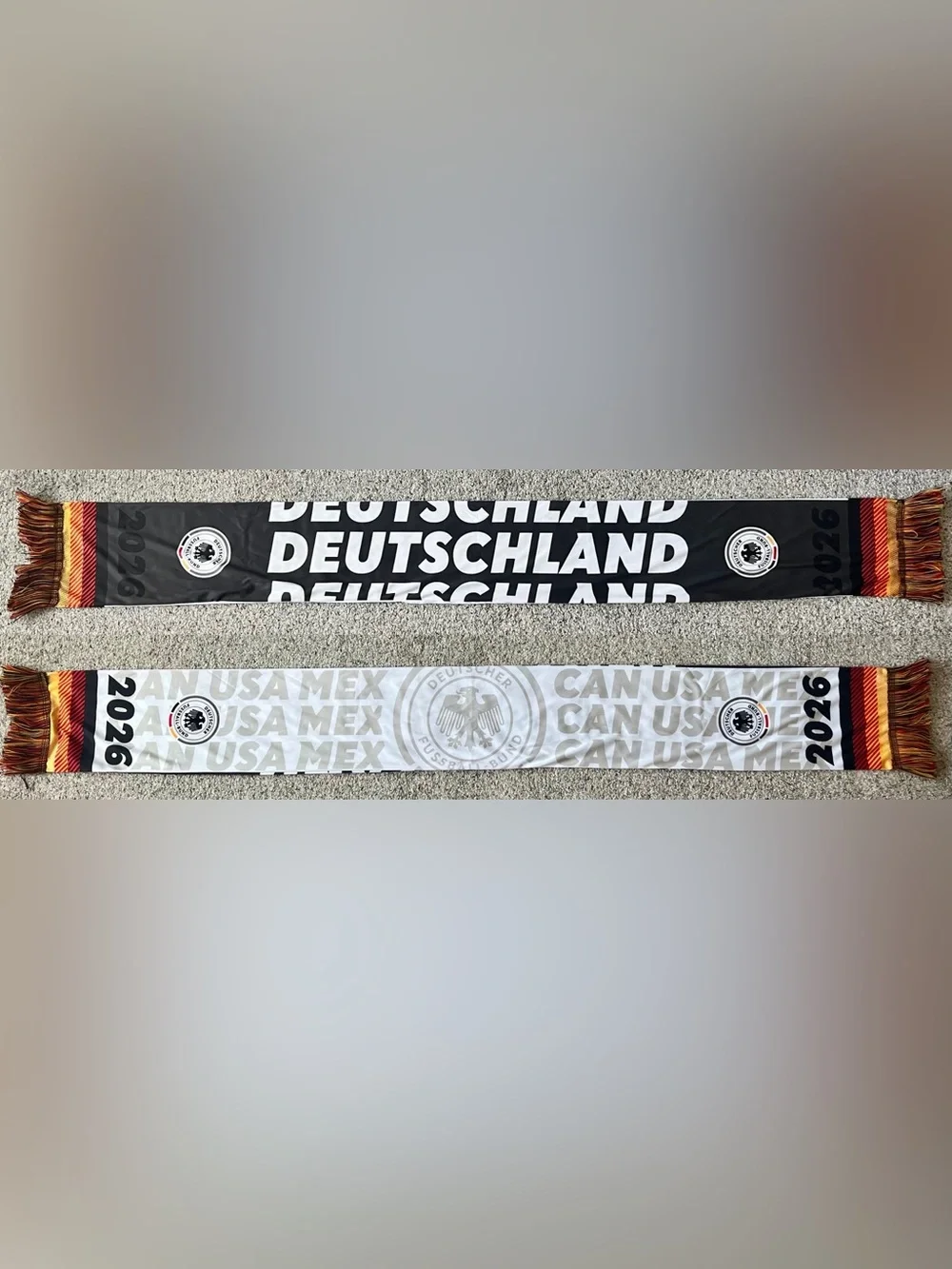 Germany Deutschland FIFA World Cup 2026 USA CAN MEX Soccer Scarf